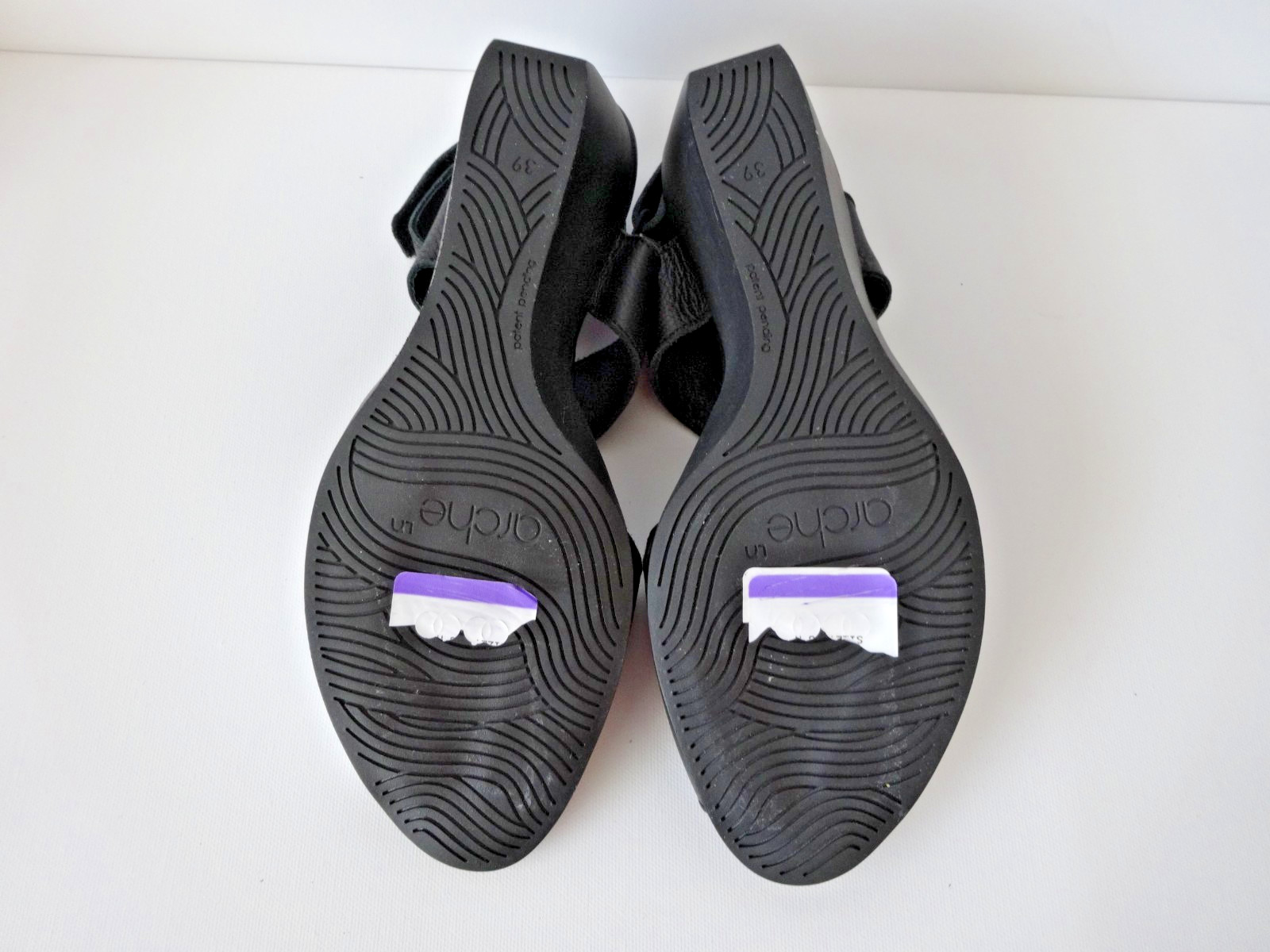 Arche Egwaly Leather Wedge Sandal US-8M EU-39M Made in France