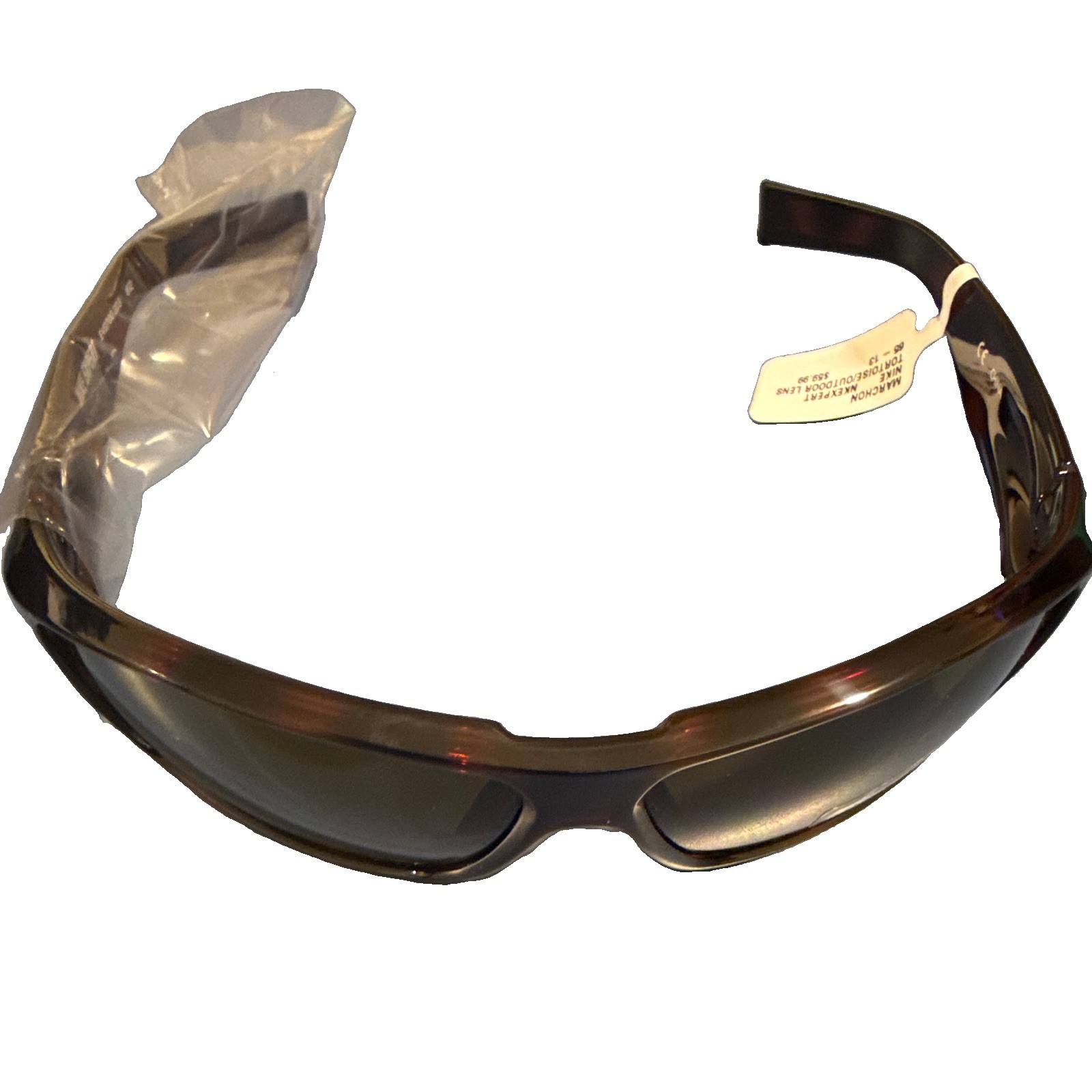 Men’s Nike Expert EV0700-203 405 Tortoise Shell Wrap Sunglasses