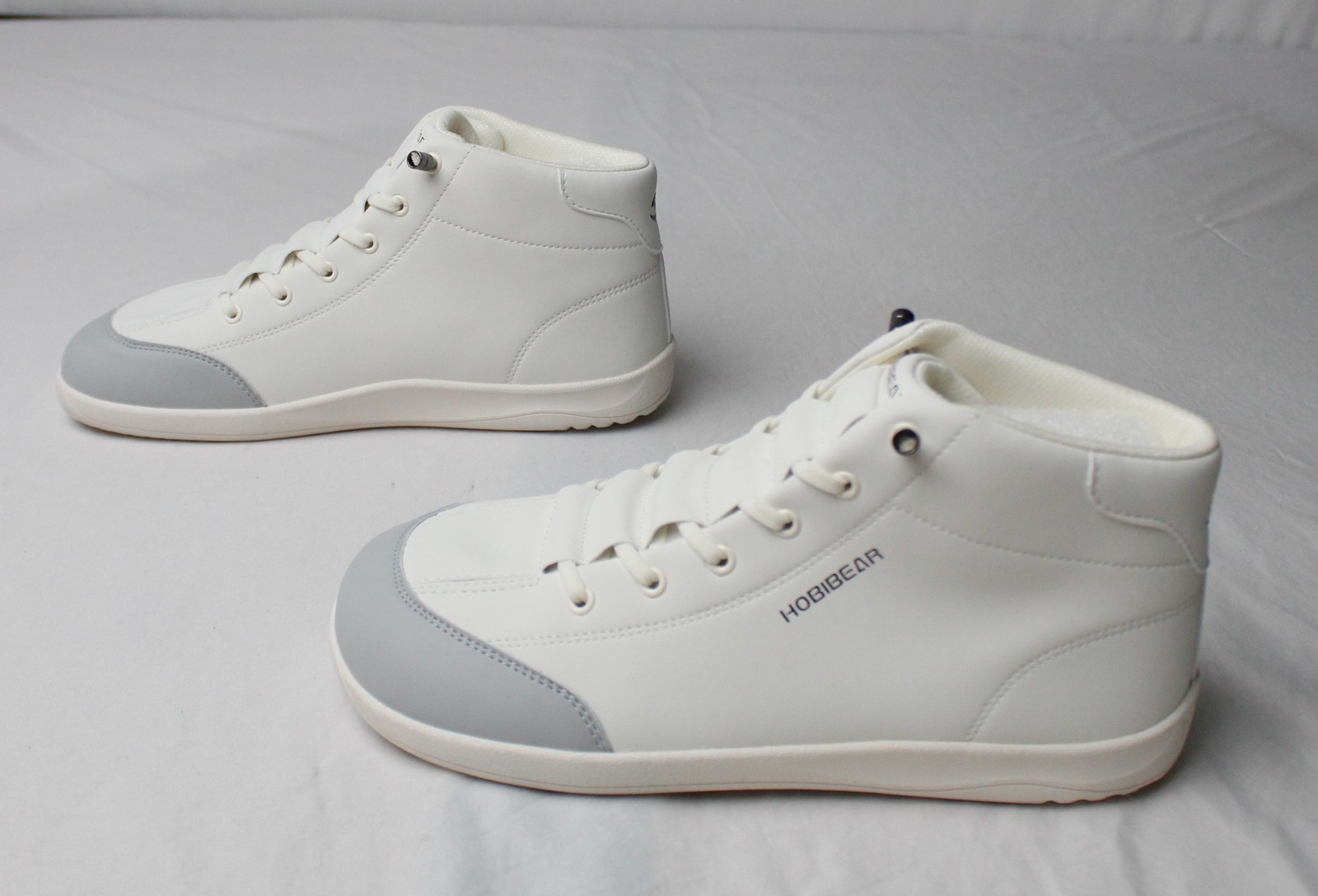 Hobibear Men’s Yew Barefoot Shoes AC2 White/Gray Size US: 9 EU: 42 UK: 8