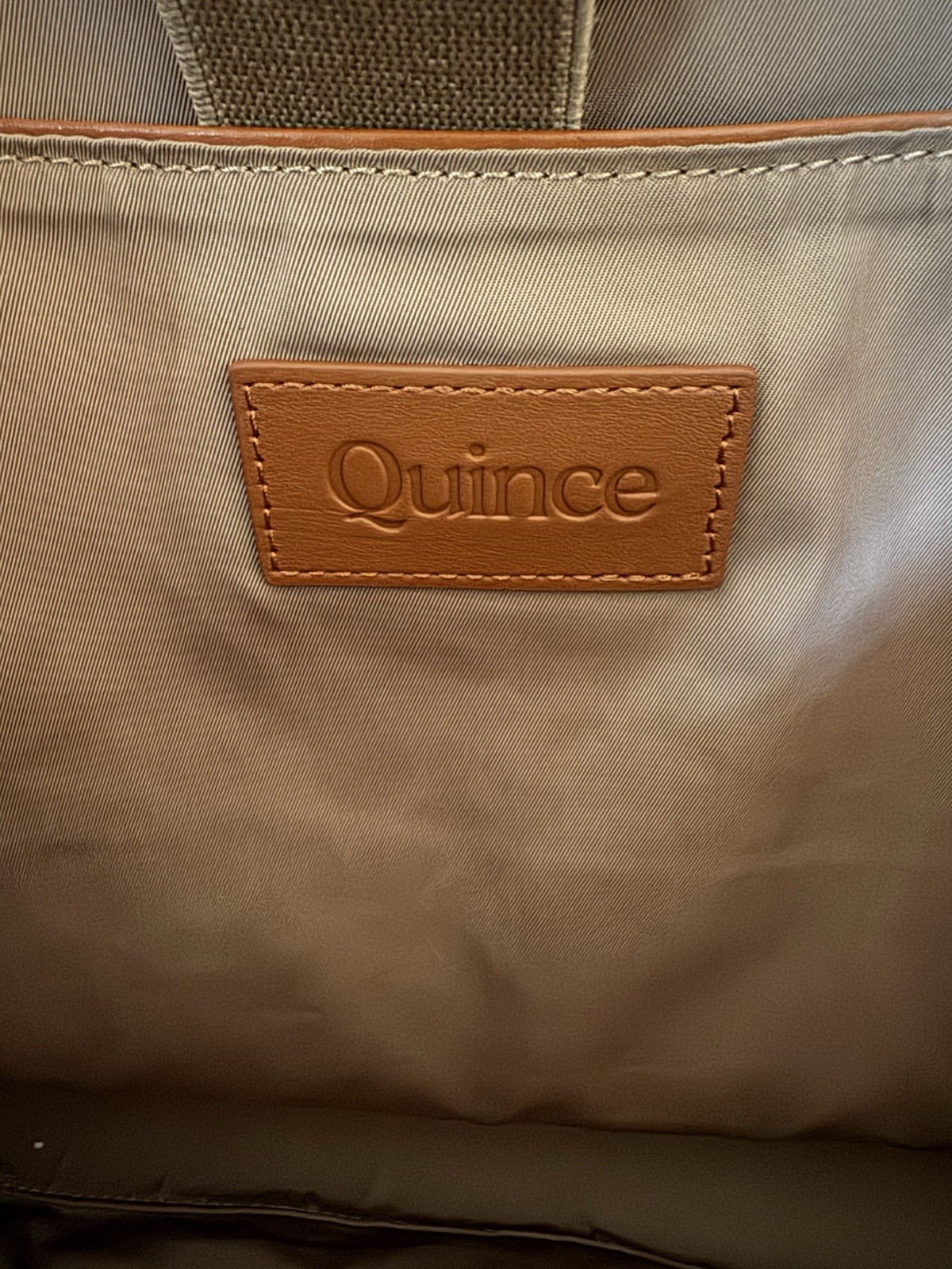 Quince Italian Leather Tote