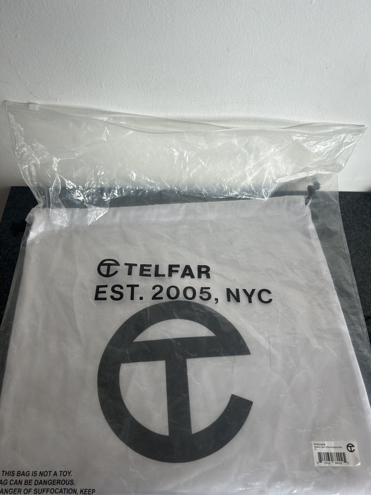Telfar Medium Shopping Bag – Dark Olive