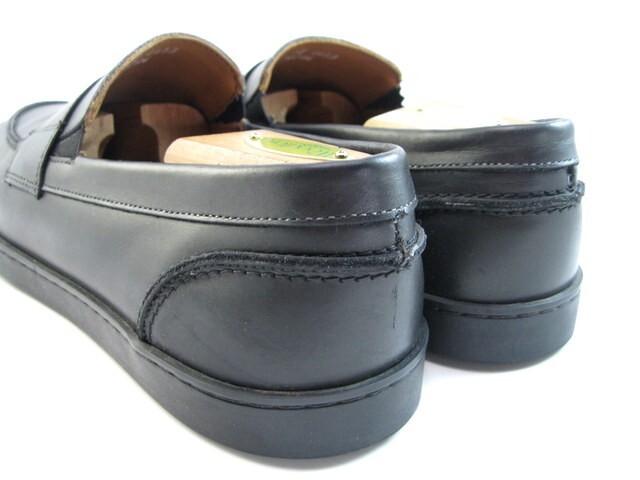 Allen Edmonds “RANDOLPH” Leather Penny Loafer Dress Sneakers 9 EEE Black (488N)