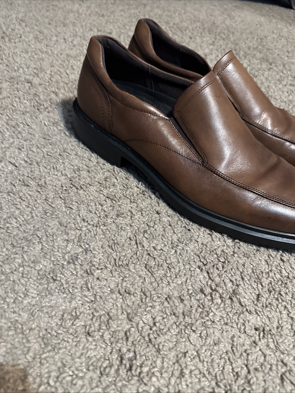 Ecco Helsinki 2 Mens Size 12 US 46 U Brown Leather