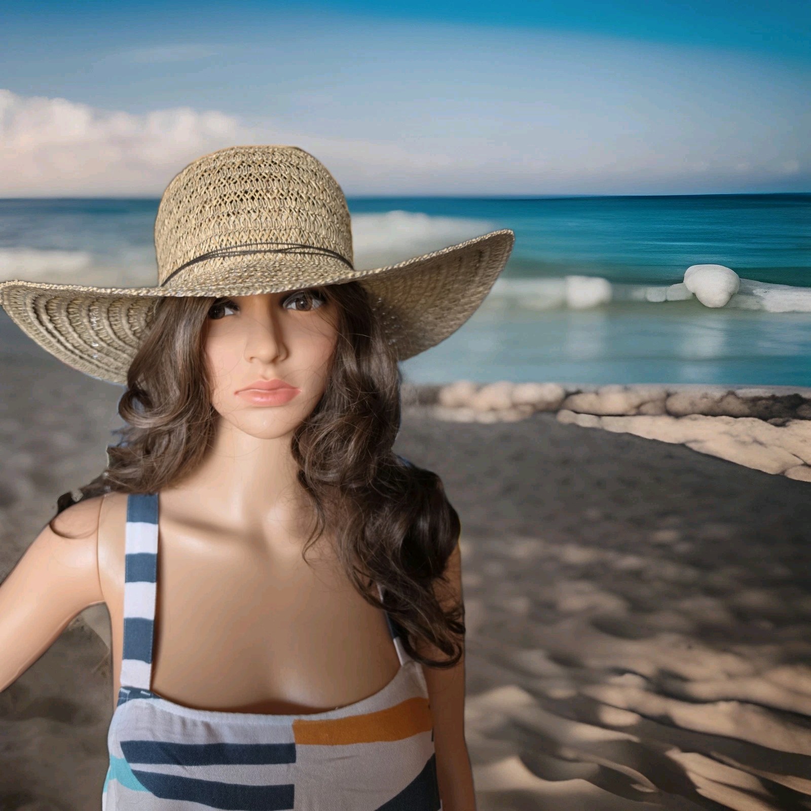 Pistil Women’s Elba Sun Hat Natural One Size 100% Straw