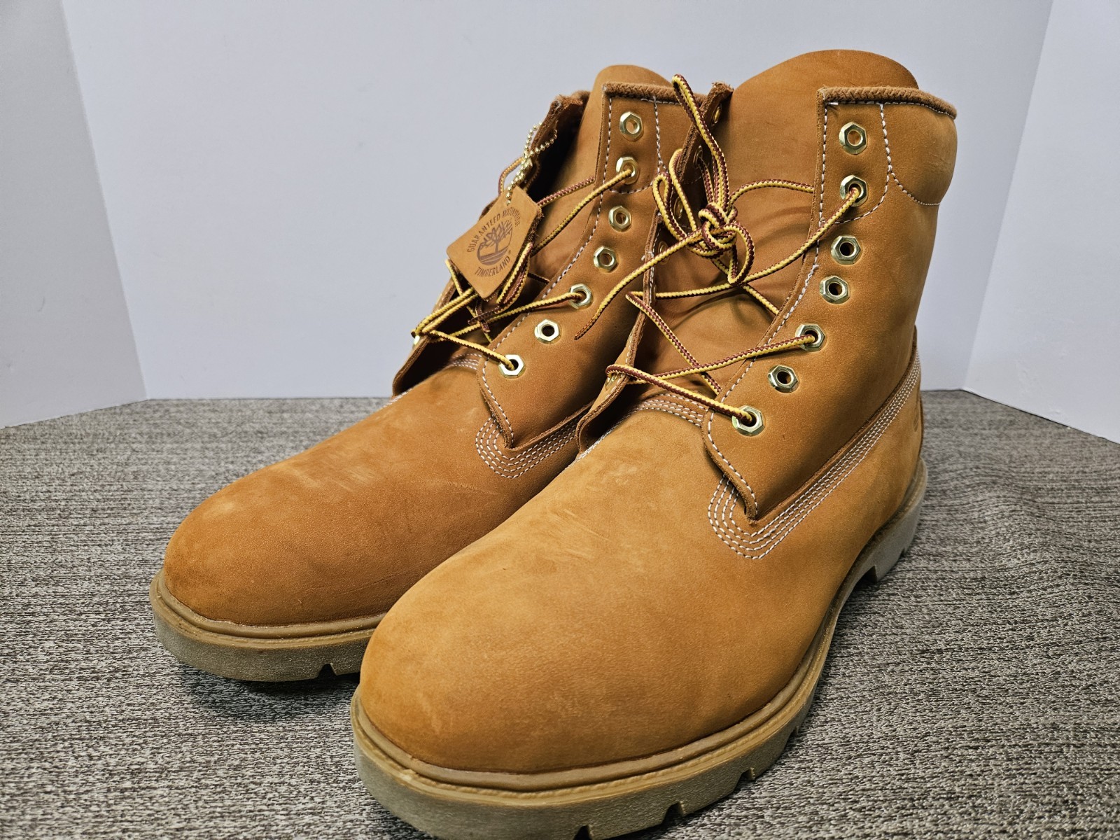 NEW Timberland 6 In Waterproof Wheat Nubuck Men’s SIZE 13