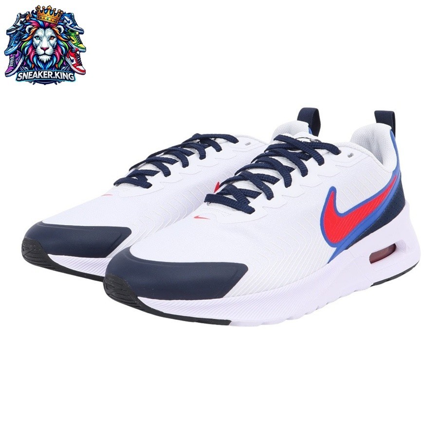 Nike Air Max Nuaxis Synthetic Fiber White Blue IH1987-100