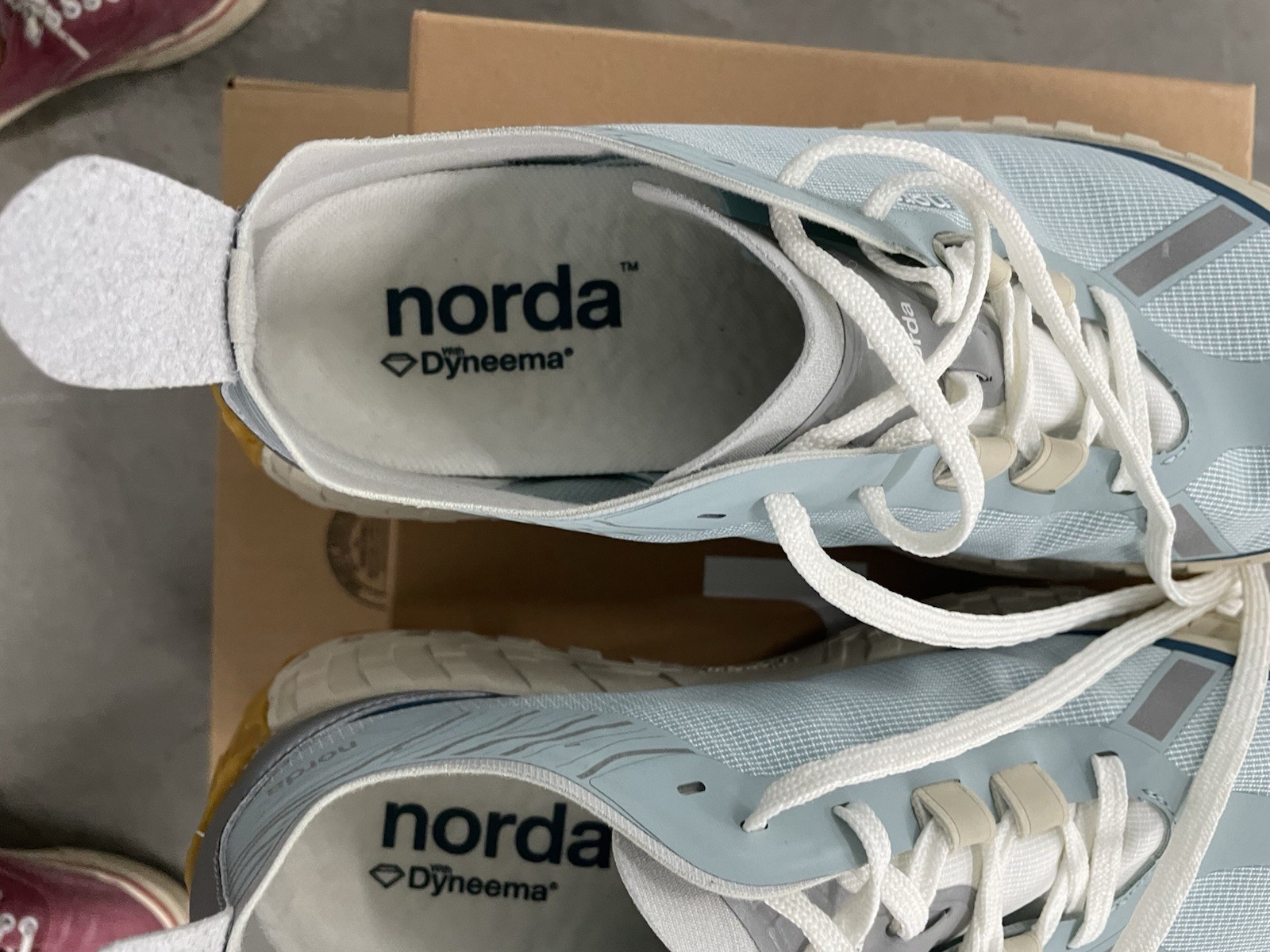 Norda 001 Trail Running and Hiking Shoes, New in box, Never Worn, Men’s size 9.