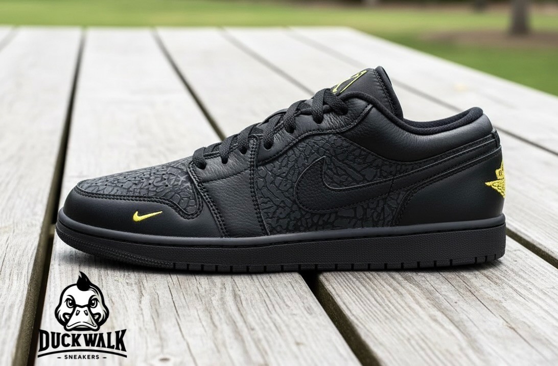 Air Jordan 1 Low SE Black Tour Yellow Anthracite IM6568-010 Men’s Multi Size NEW