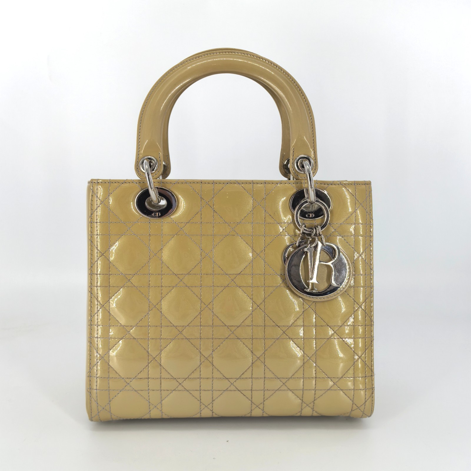 Patent Cannage Medium Lady Beige BF00230
