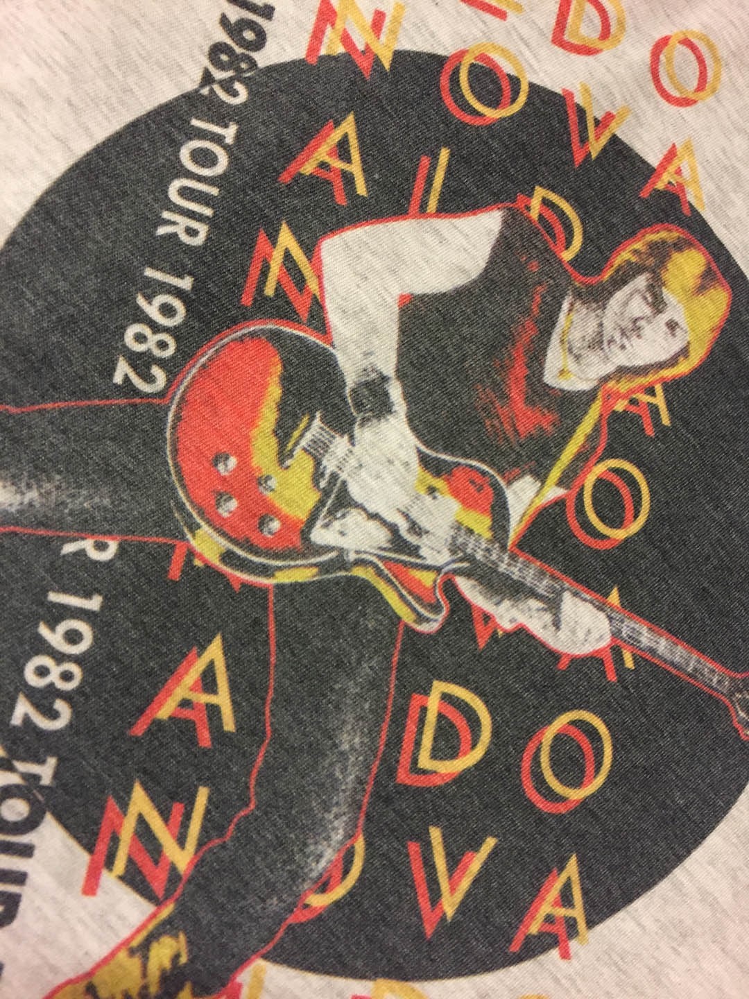 Aldo Nova 1982 Tour JERSEY T-SHIRT FREE SHIP USA