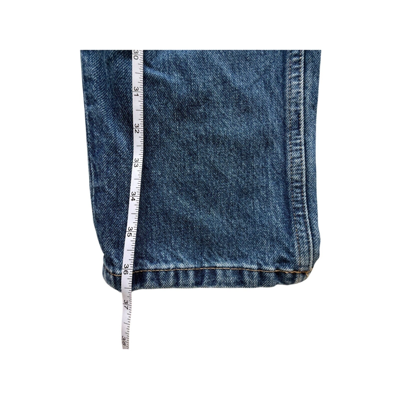 Everlane The Cheeky Jean Blue Denim High Rise Button Fly Straight Leg Jeans 28