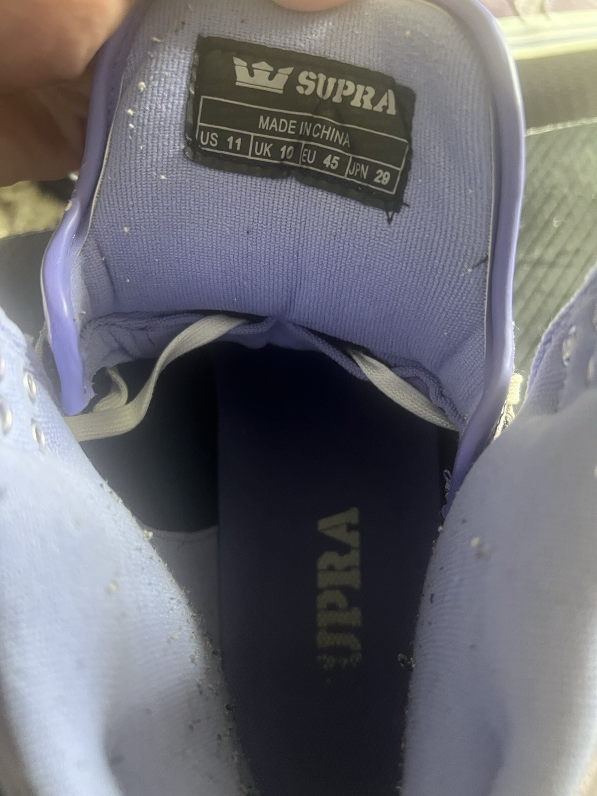 Supra Skytop Chad Muska Pro Purple Tie Dye (Limited) US Size 11 w/box RARE
