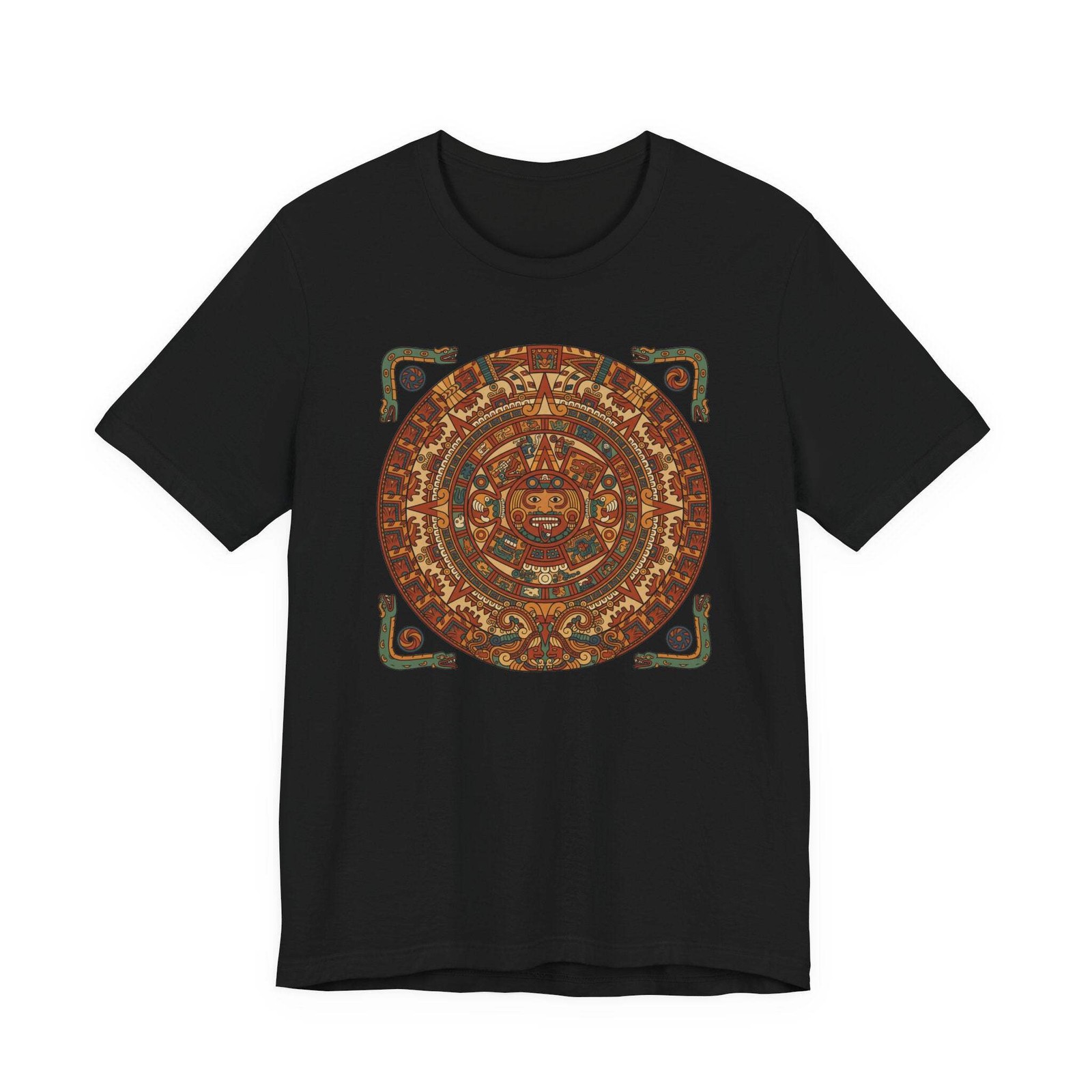 Mayan Calendar T-Shirt | Ancient Mesoamerican Art Graphic Tee