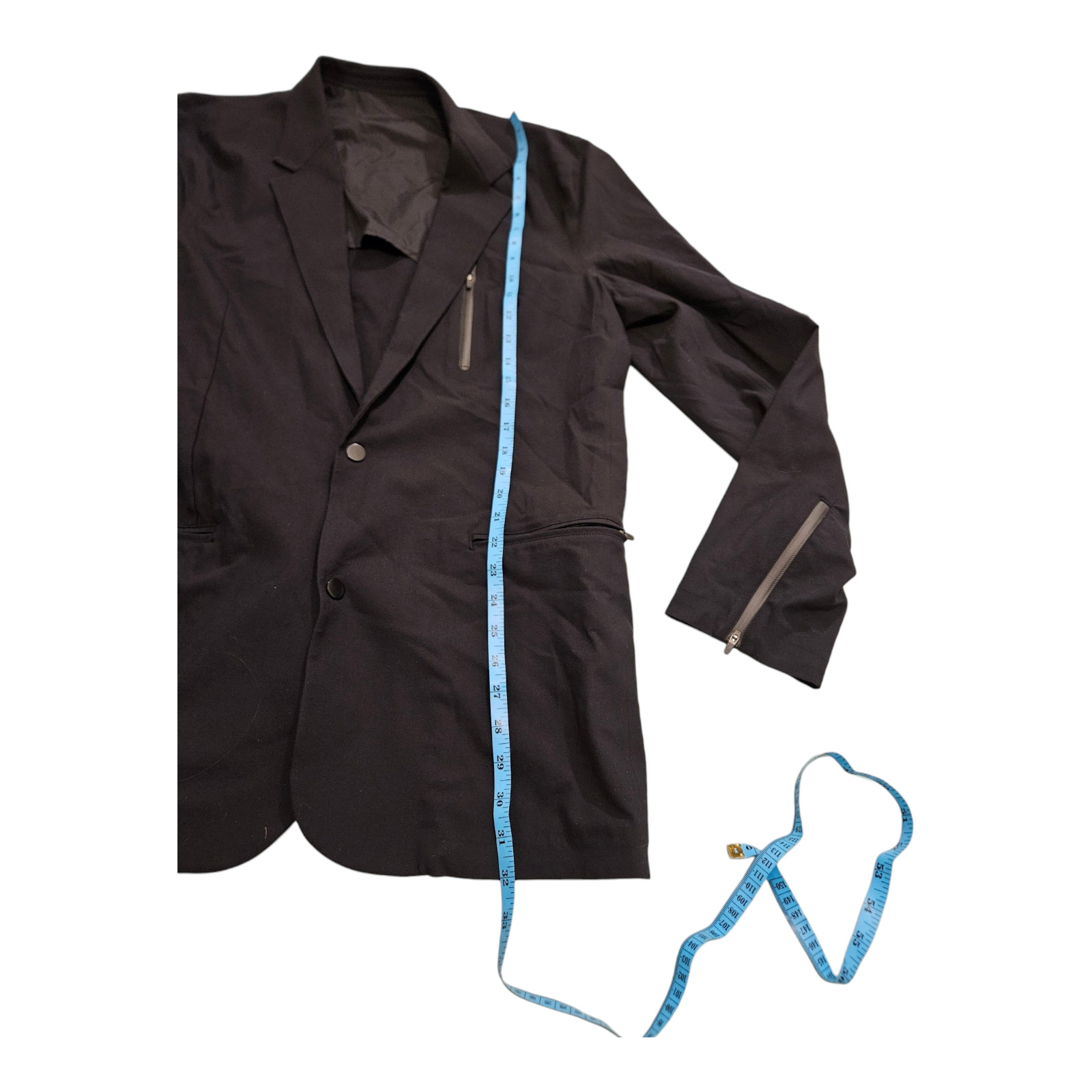 Paskho Large Black Long Sleeve Jacket