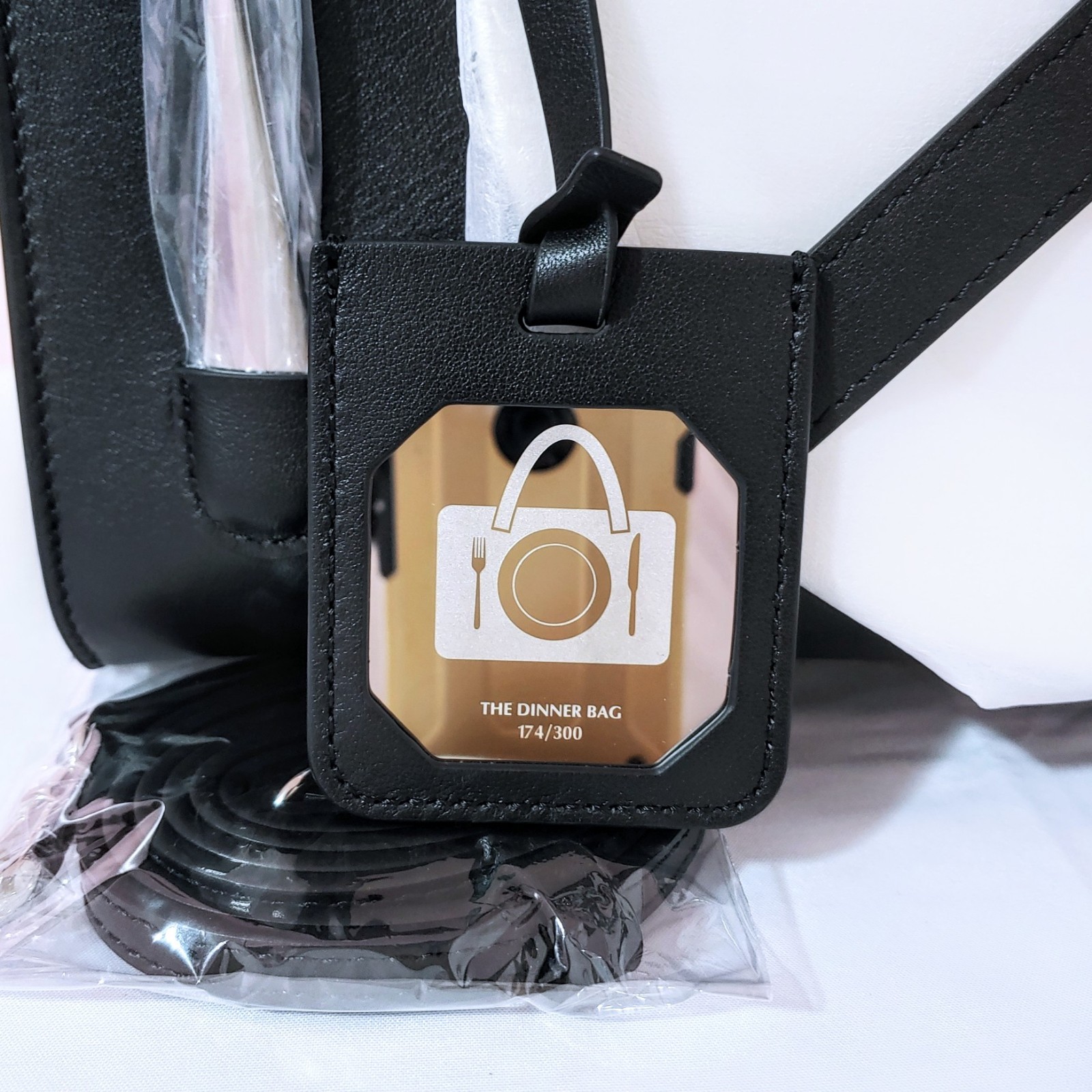 NWOT Nik Bentel Studio the Dinner Bag Black by Nik Bentel Brand New without Tags
