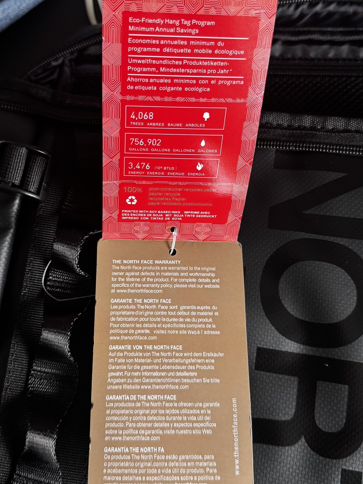 [The North Face] Exclusive 30L Fuse Box Backpack Travel Triple Black New