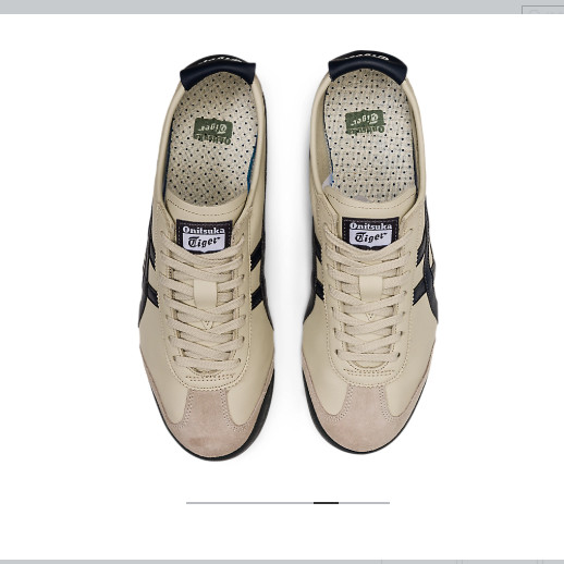 Onitsuka Tiger Mexico 66 Birch Peacoat 1183C102 200 Ivory Dark Navy StripesJPN