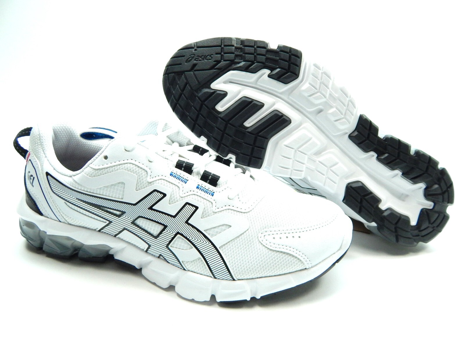 ASICS GEL QUANTUM 90 WHITE BLACK 1201A064-105 MEN SHOES SIZE 7