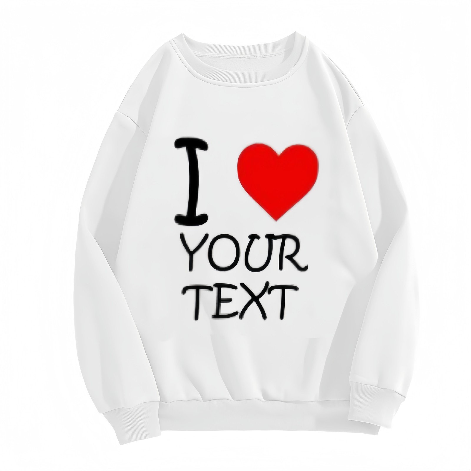 Custom Dog Mom Sweatshirt Personalized Pet Name Printed Casual Daily Wear