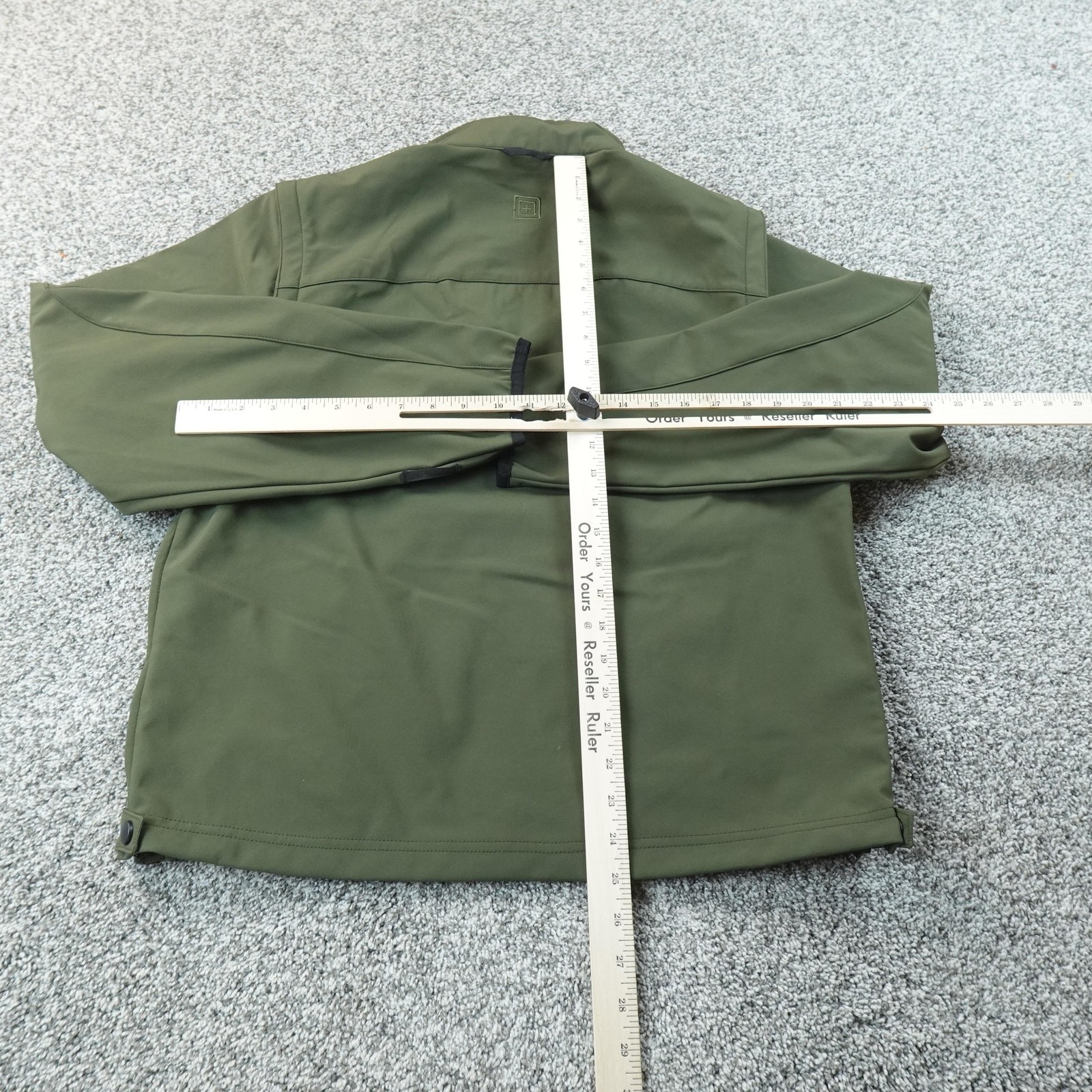 NEW 5.11 Tactical Jacket Mens M Green Softshell Full Zip Military Coat Outdoor