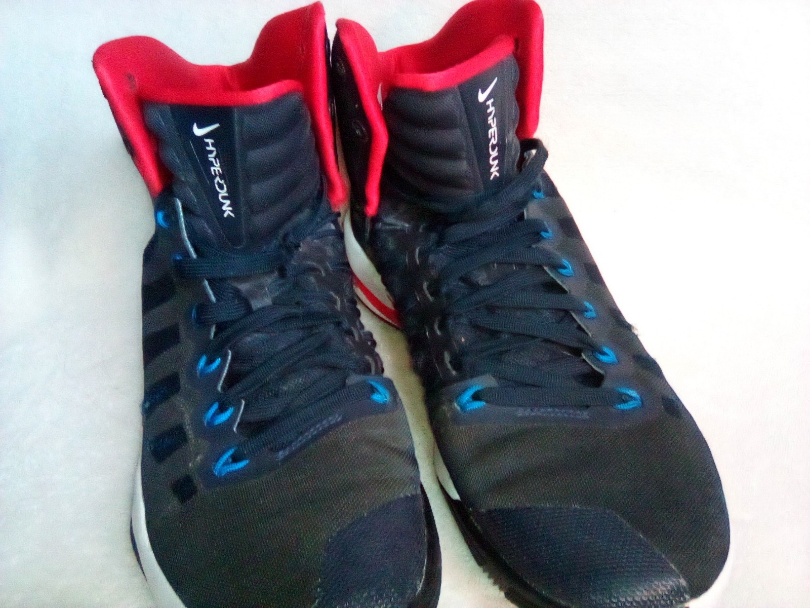Nike Hyperdunk Zoom High Top Basketball Black/Red/White 524882-017