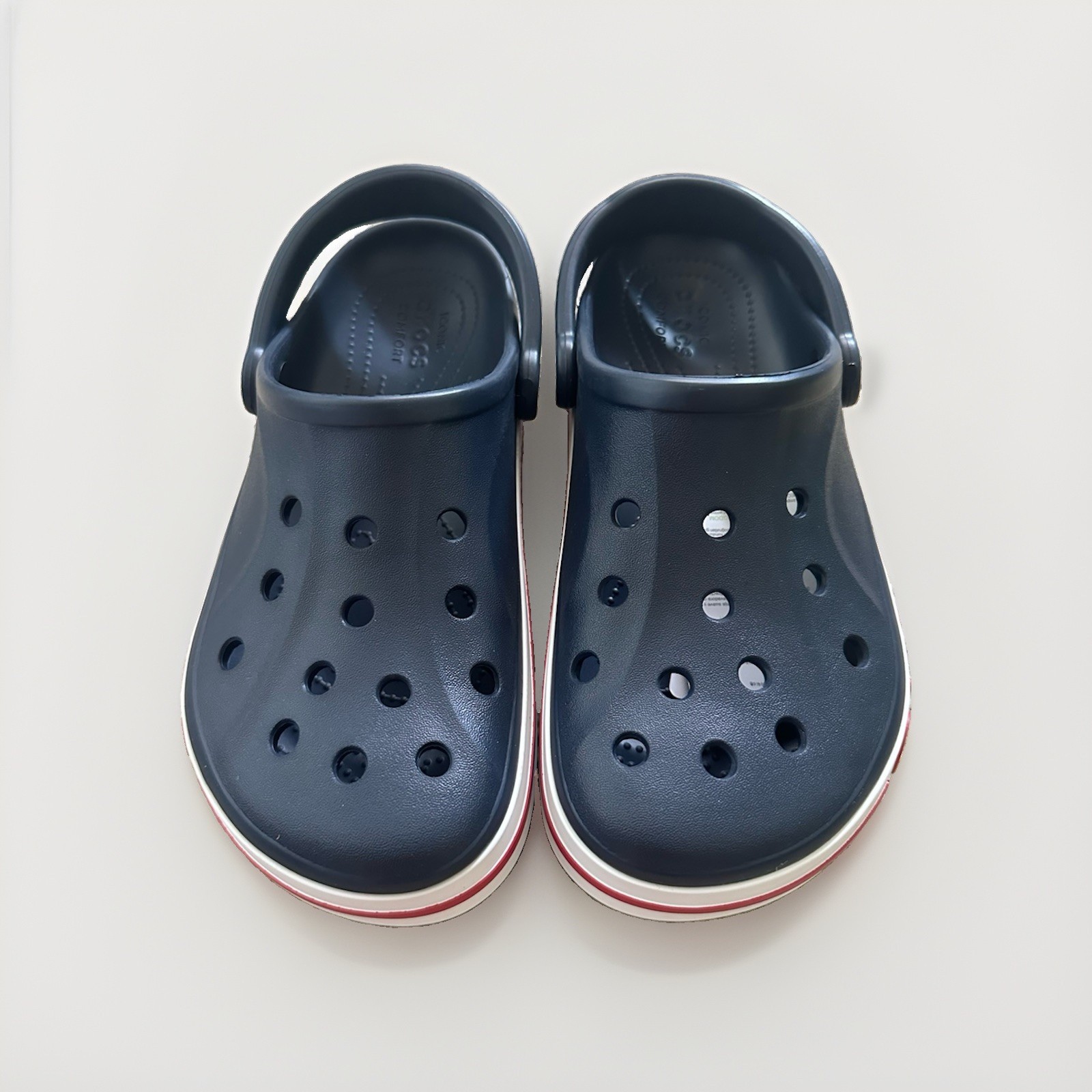 Crocs Crocband Clog Navy Pepper Men’s 6 Women’s 8 New with Box 200177-4CC NWB