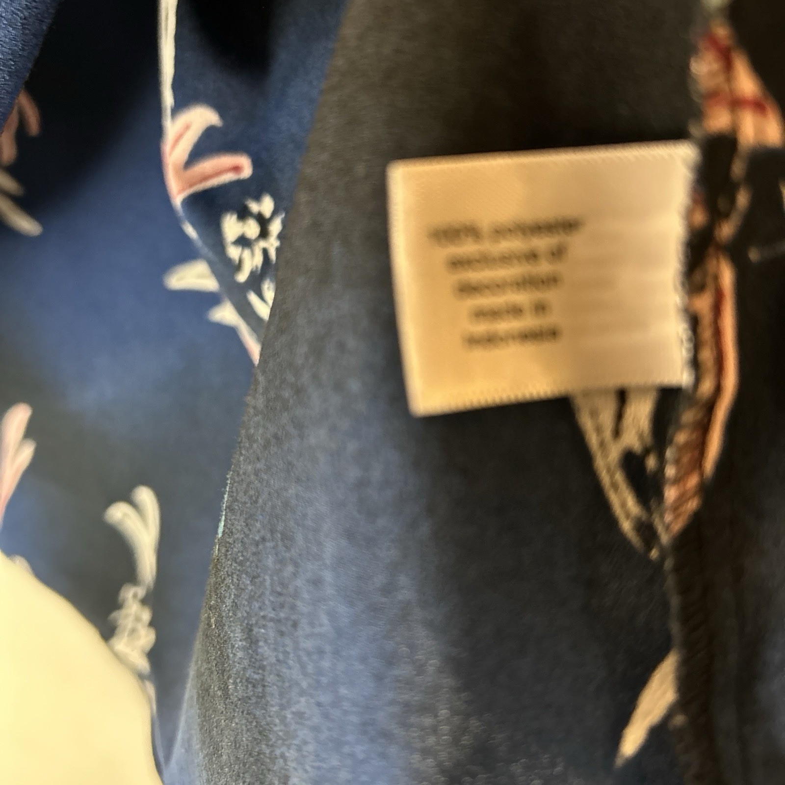 Lane Bryant top size 20 Womens Short Sleeve Blue Floral