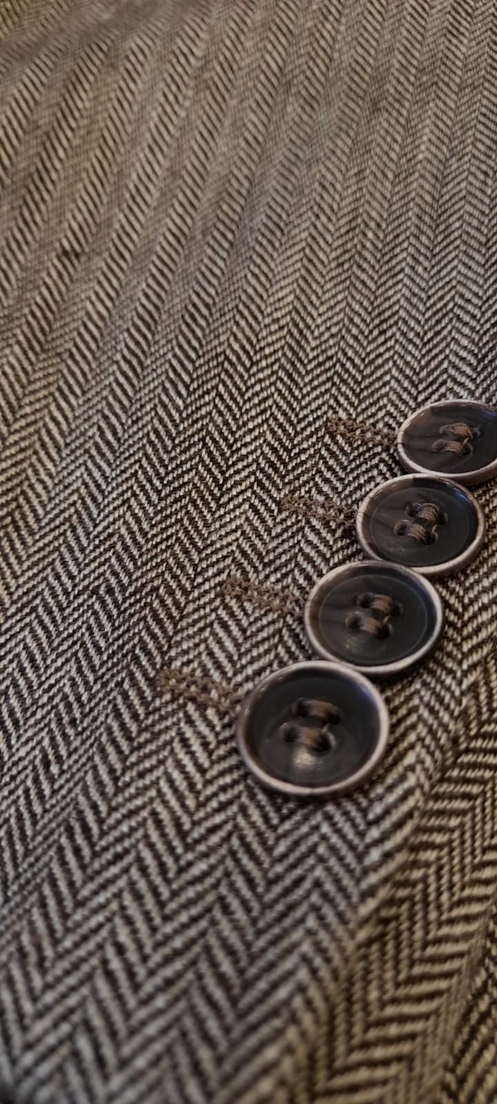 ETHOMAS Blazer Jacket SILK LINEN WOOL