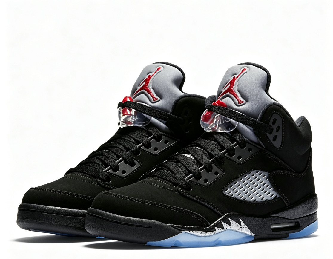 Jordan 5 “BLACK METALLIC REIMAGINED” High Top Baketball Shoes us 7-12