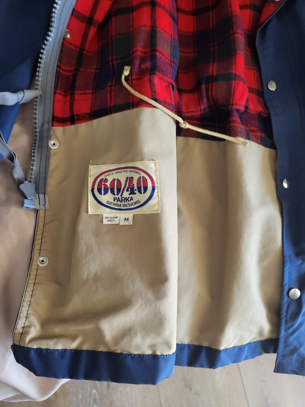 Vintage Sierra Designs Pendleton 60/40 Parka Jacket Medium EXC Condition