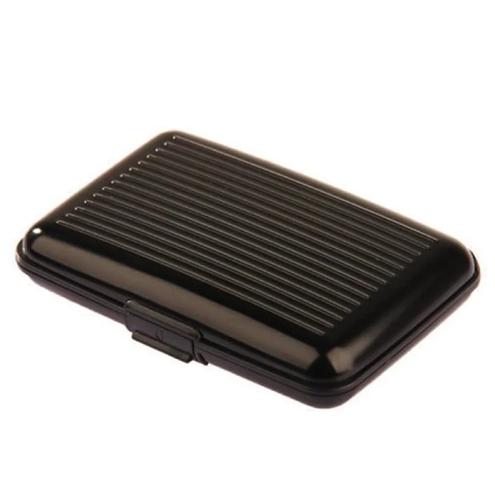 Pocket Waterproof Business ID Credit Card Wallet Holder Aluminum Metal RFID Case