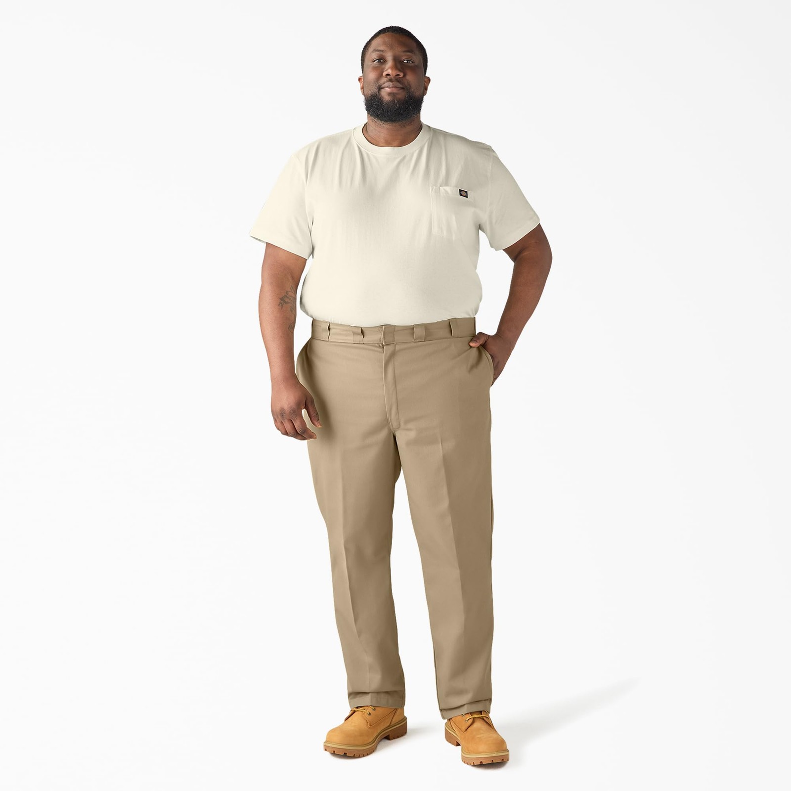 Dickies Original 874® Work Pants. Khaki, 42 34