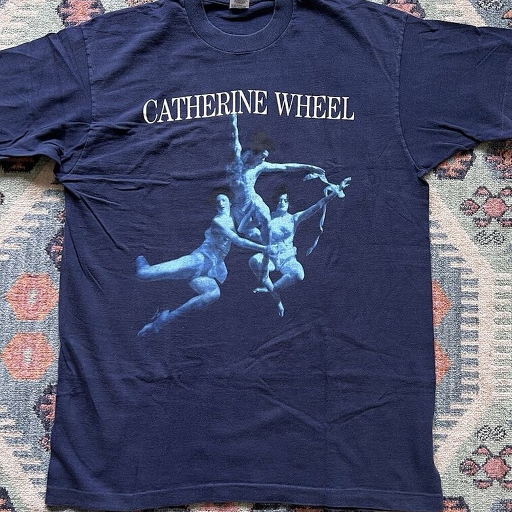 Classic Catherine Wheel Cotton Men S-235XL T-Shirt 20D1862