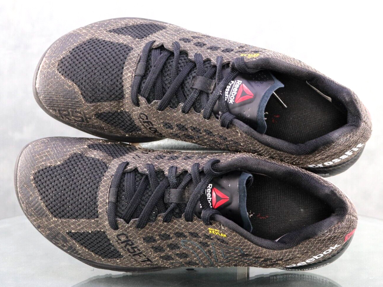 Reebok Crossfit Nano Kevlar Women’s Trainers Shoes Size 9.5 Black Brown