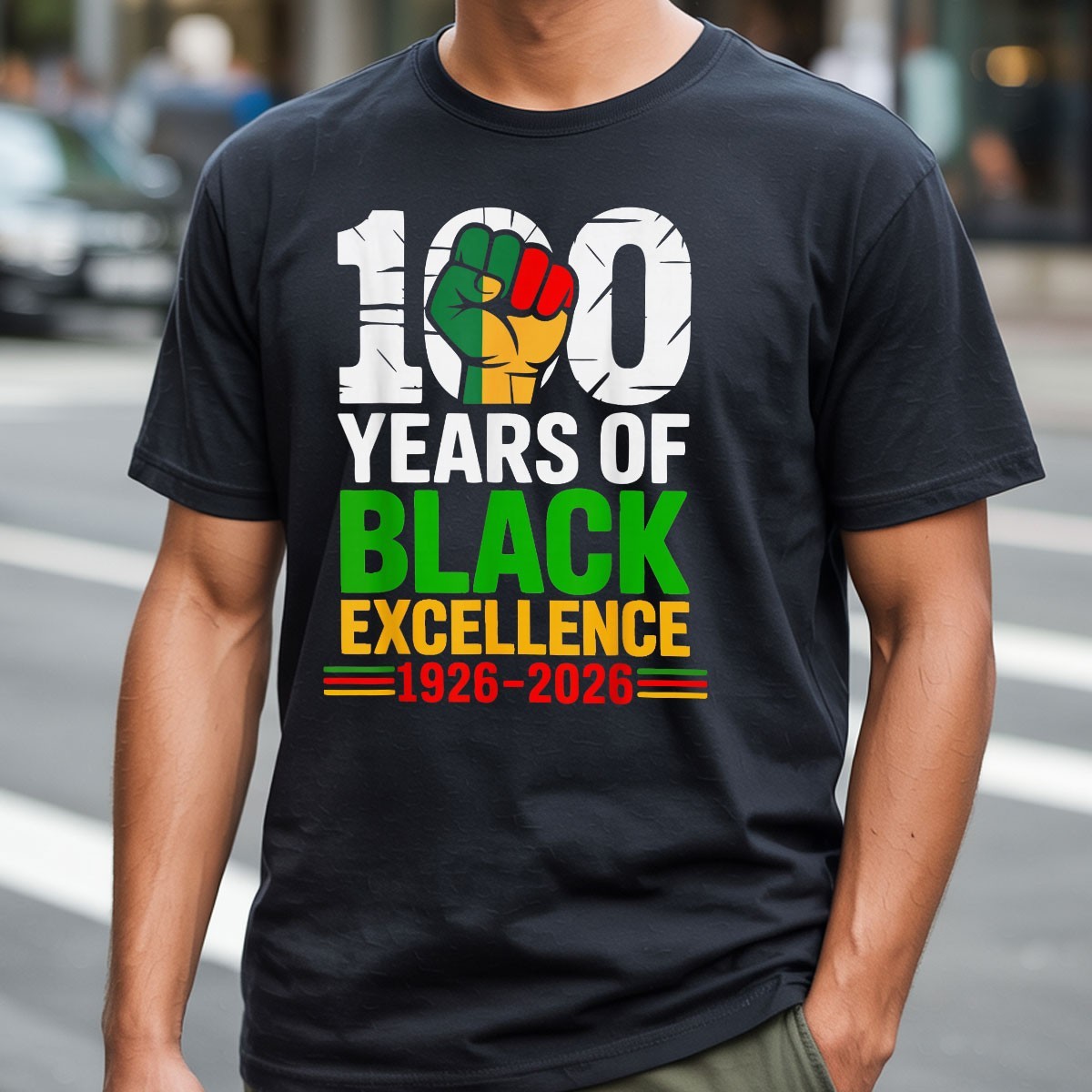 100 Years of Black Excellence Shirt – BHM Centennial Celebration Tee Gift Ideas