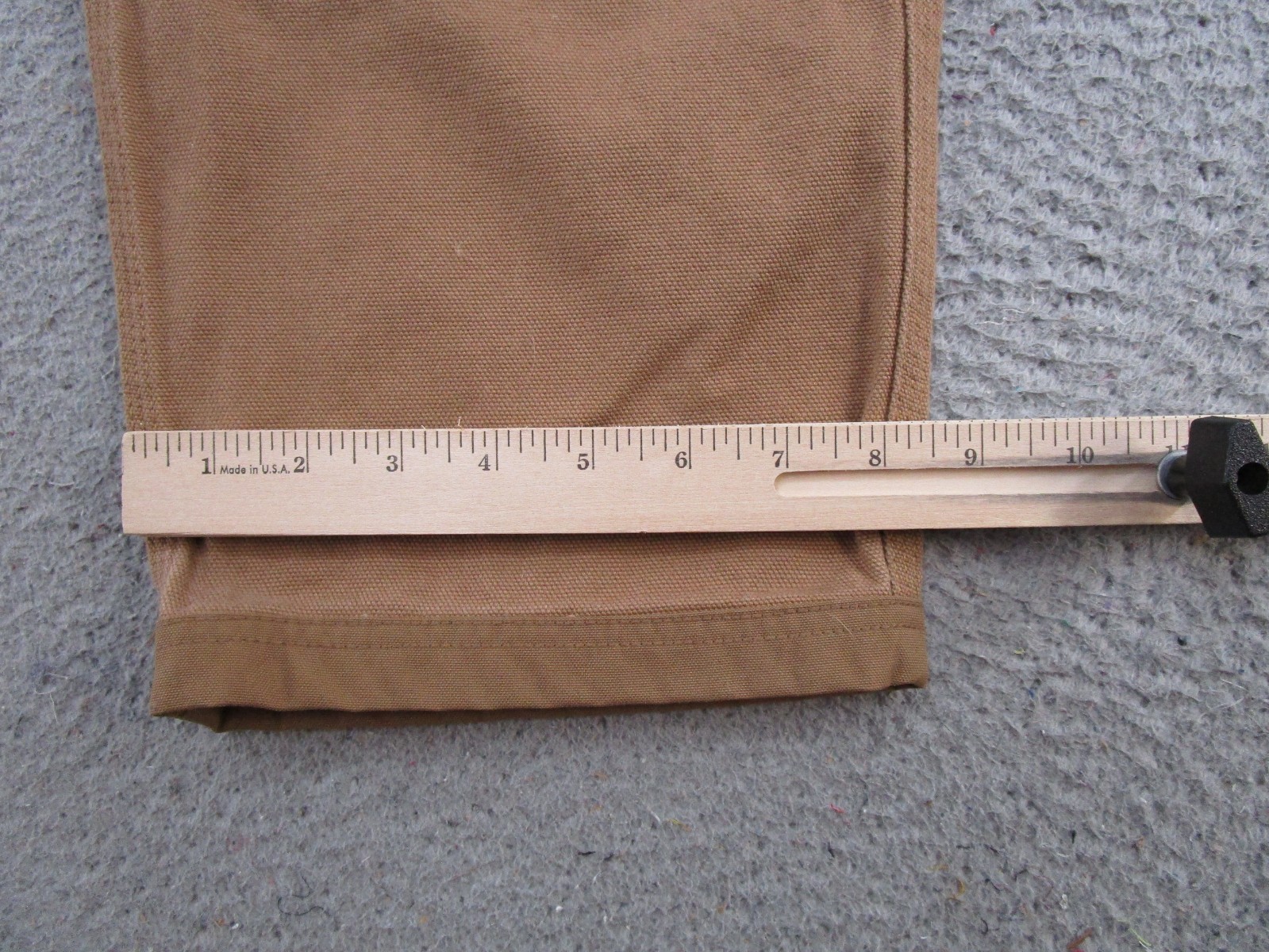 Duluth Ultimate Fire Hose Work Pants Mens 30×30 Cargo Canvas Double Knee EUC