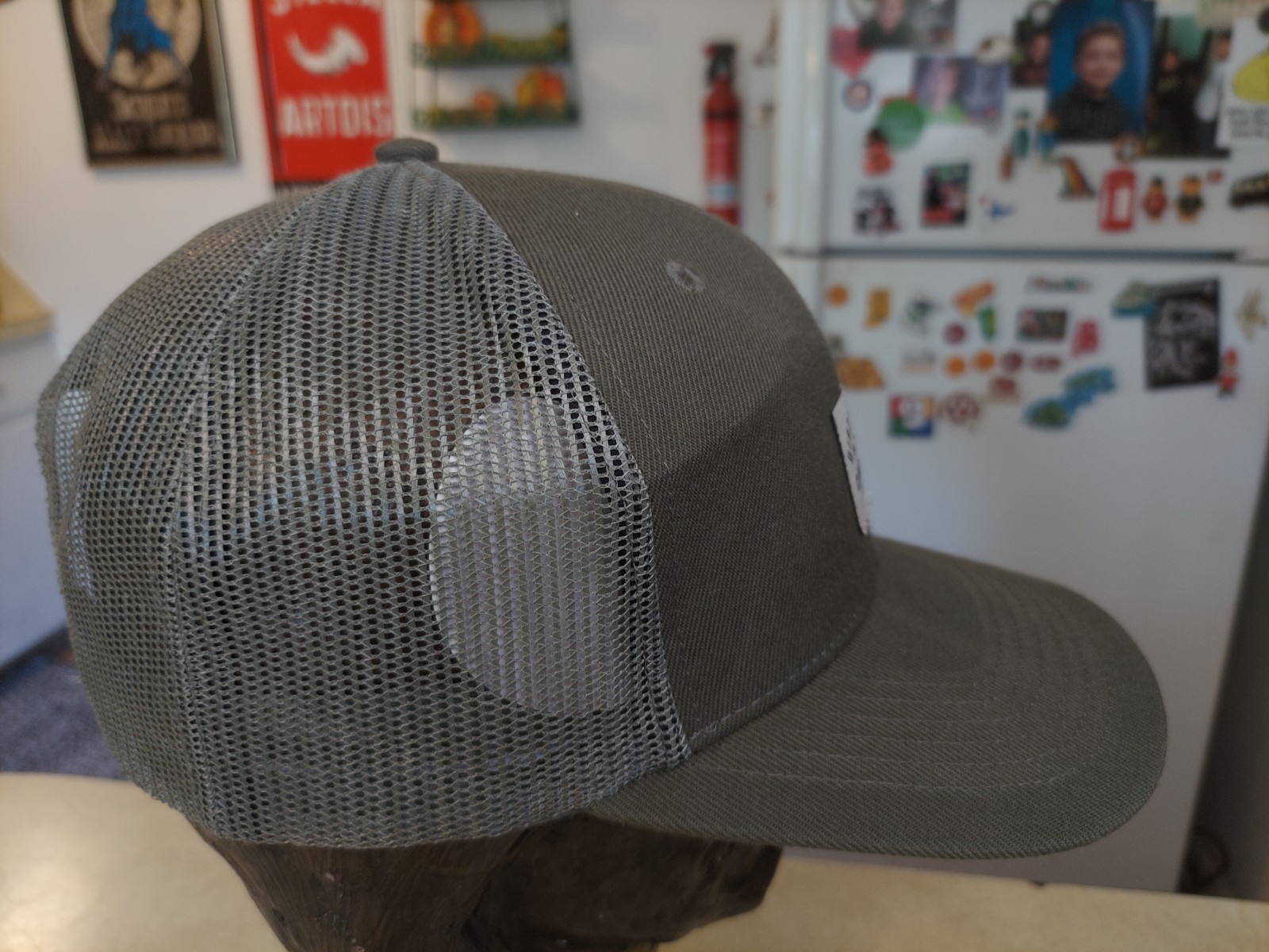 Dirty Hands Clean Money Troll Co Mesh Snapback Trucker Ball Cap