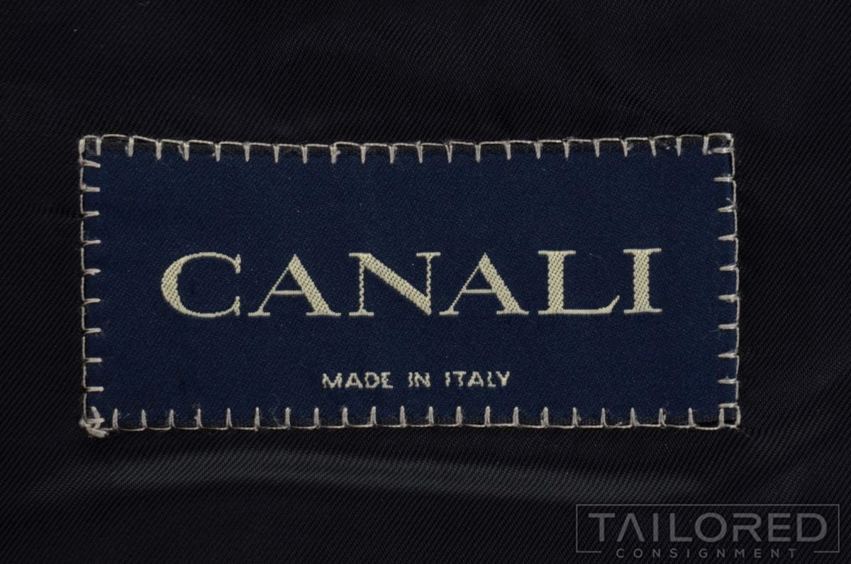 CANALI Solid Blue 100% Reine Mens Blazer Sport Coat Jacket – EU 58 / US 48 S
