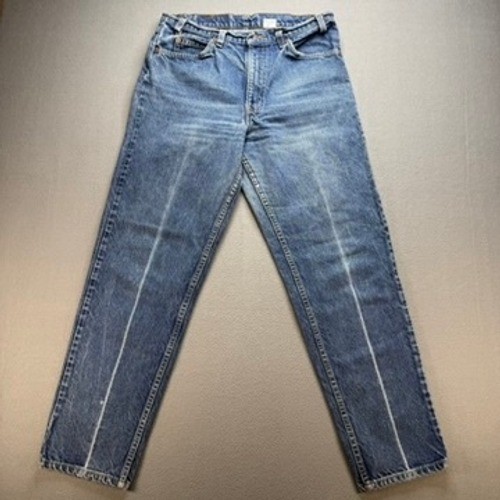 Levi Jeans Men 33×31 (FIT 32×29)Blue 550 Relaxed Fit Vintage 90s Made in USA