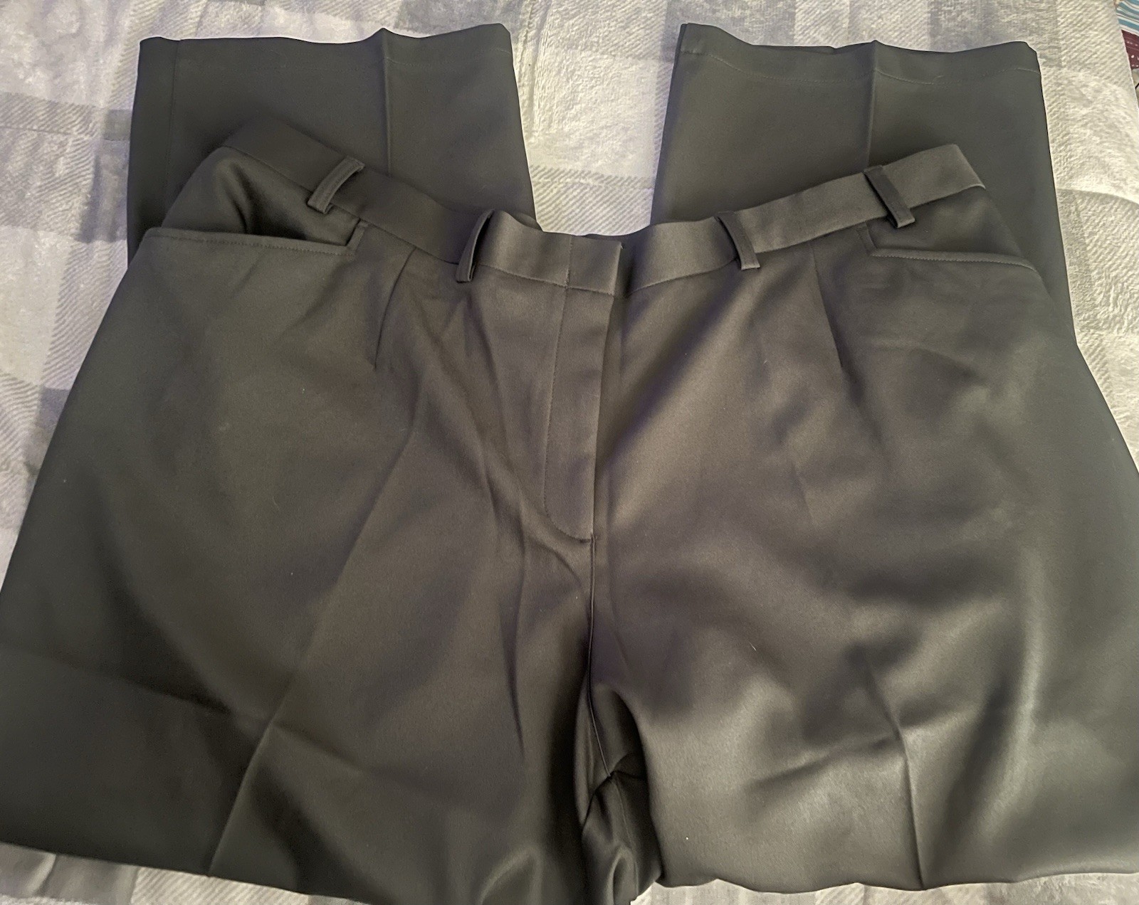 Oobe Chick Fil A Pant Womens Sz 28/29 Plus Employee Uniform Charcoal Gray -44/27