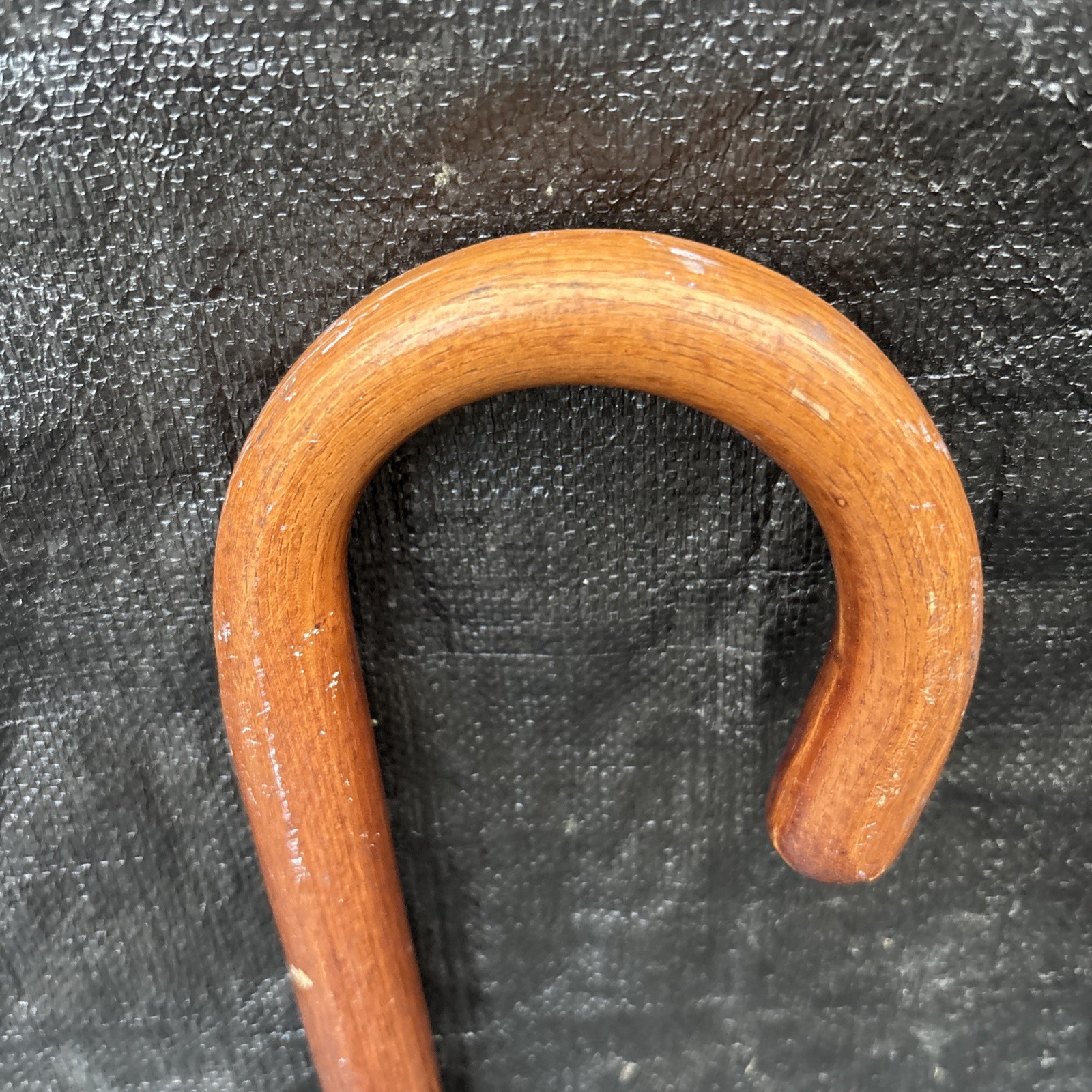 Vintage Hardwood Walking Cane 35 1/2”