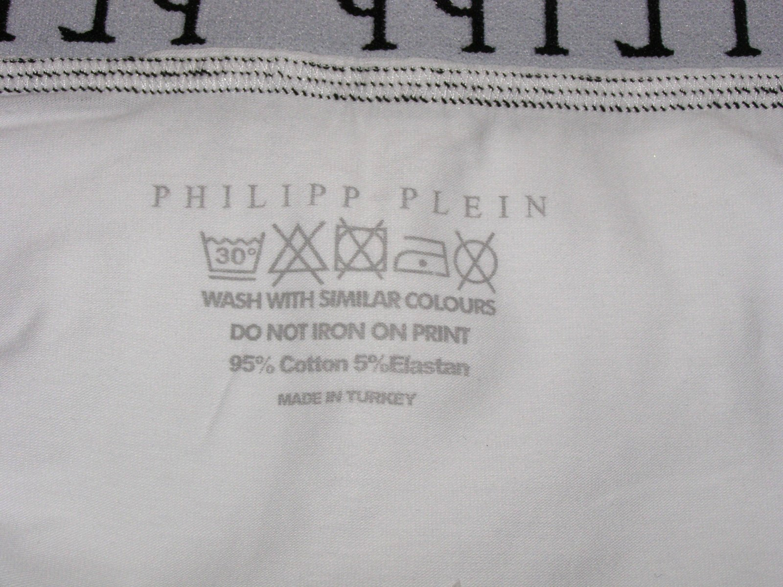 PHILIPP PLEIN Exclusive Luxury Underwear, 2 Pack Skull, White, XXL – NEW