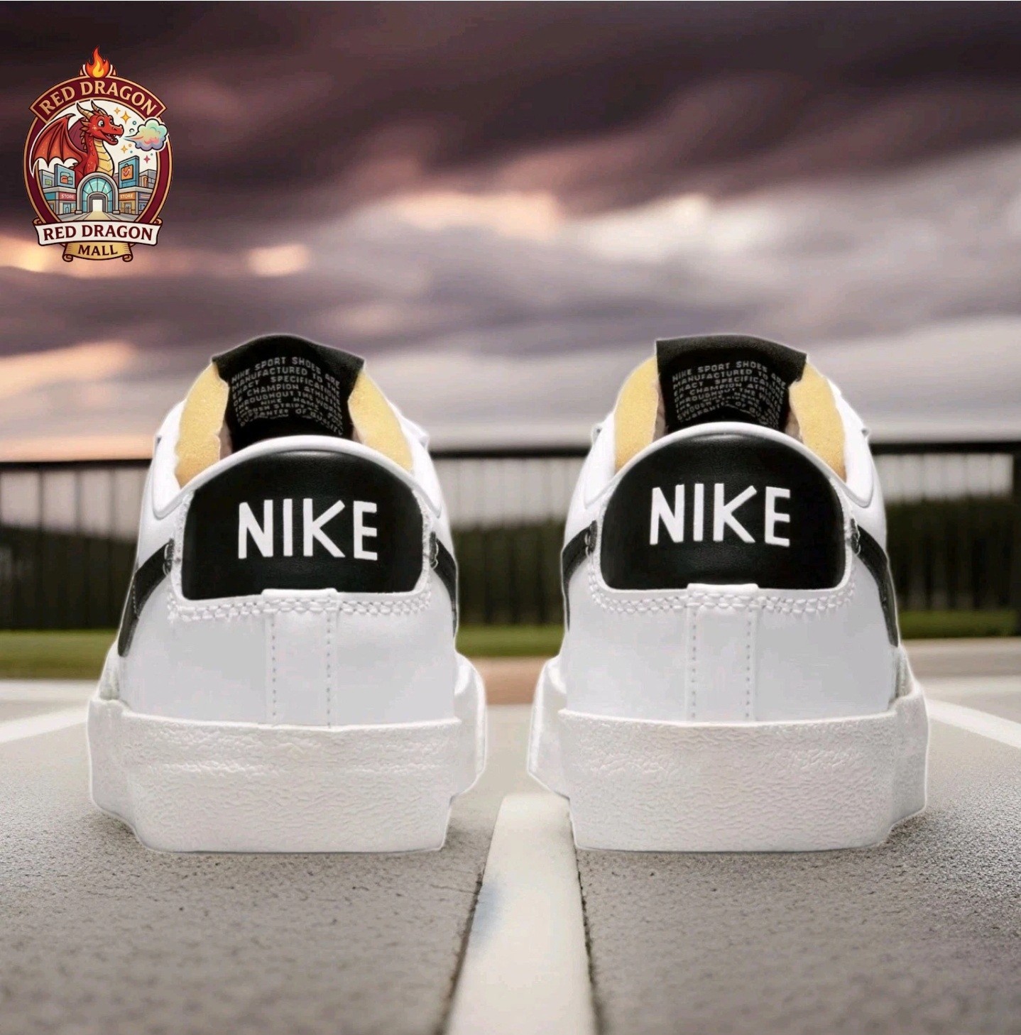 Nike Blazer Low ’77 White Sail Casual Shoe Sneaker Retro DC4769-102 – Women’s 12