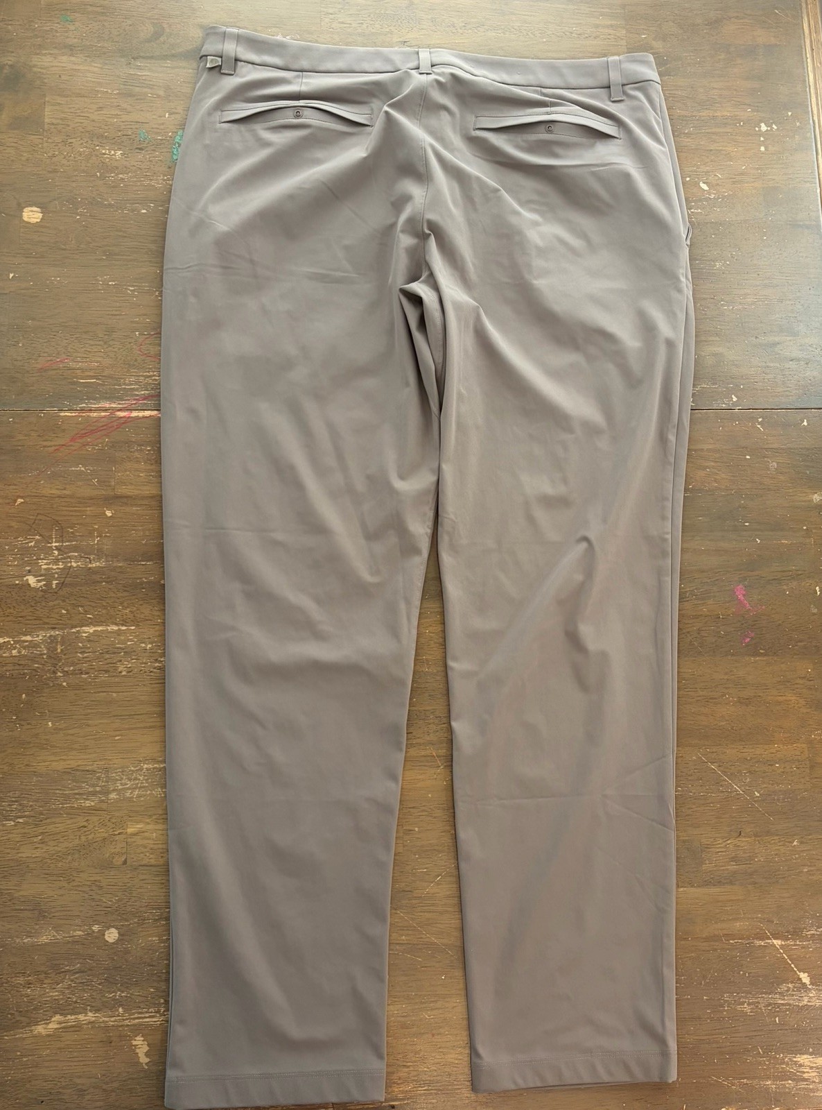 Lululemon Pants Mens 40×33 Tan ABC Commission Classic Fit Warpstream Stretch