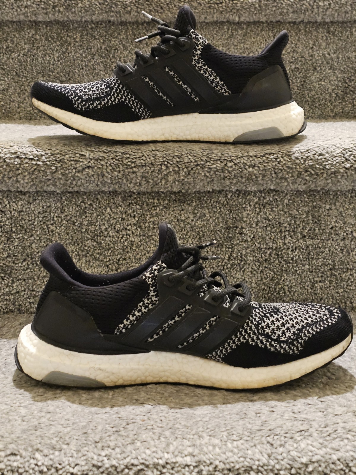 2015 Adidas Ultra Boost 1.0 Reflective Used No OG Laces Or Box