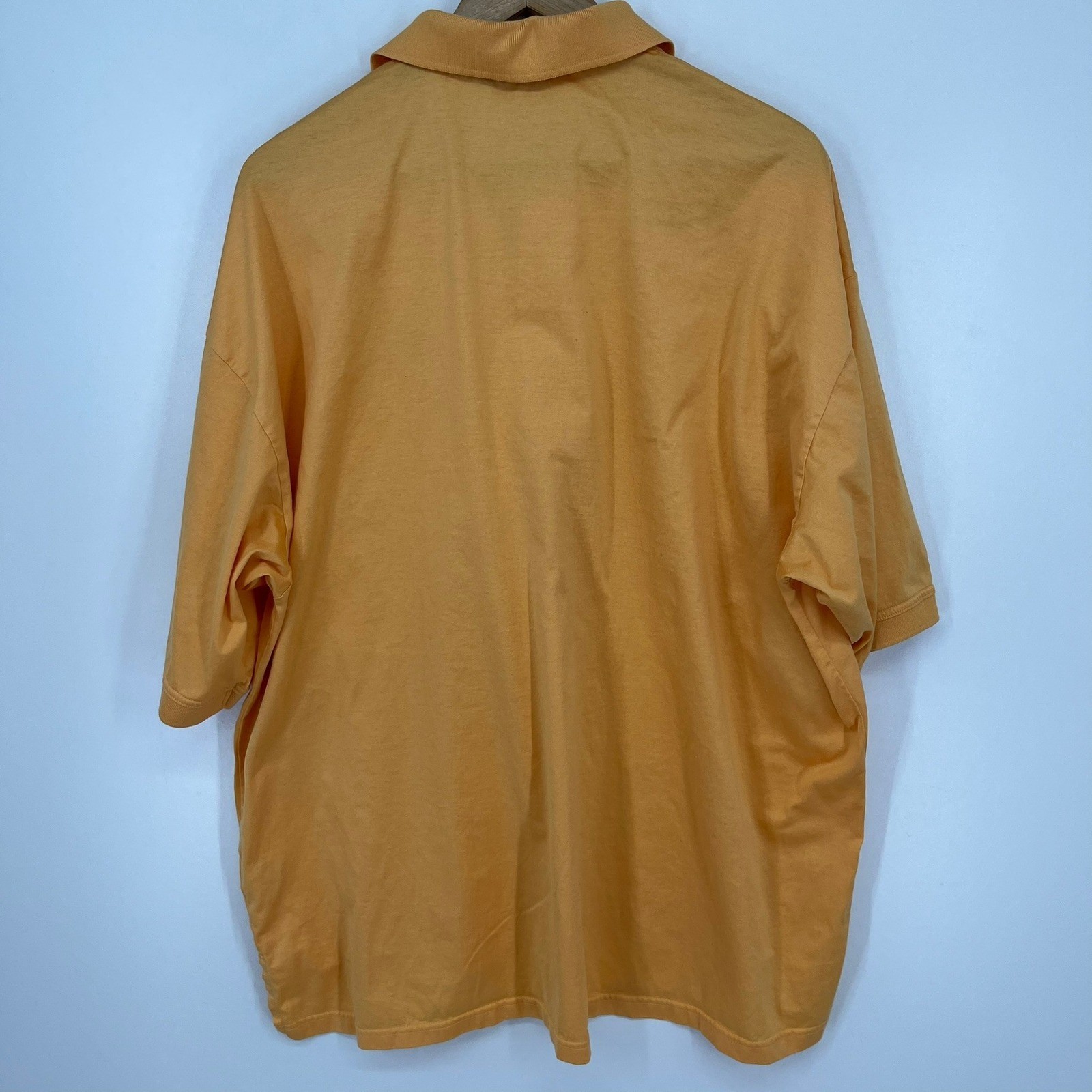 Descente International Collection Mens XXL Orange Kapalua Egyptian Cotton Polo