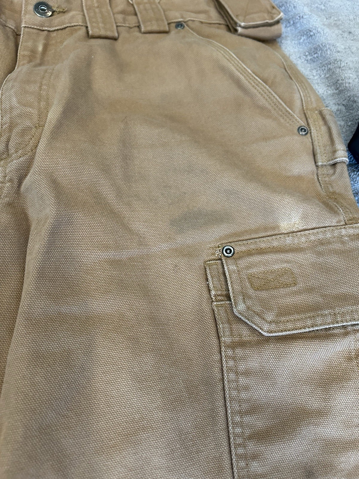 Duluth Trading Pant Men 36X32 Fit 34X30 Flex Firehose Double Knee Ultimate Cargo