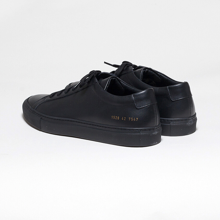 New Common Projects Original Achilles Low 1528 black white grey