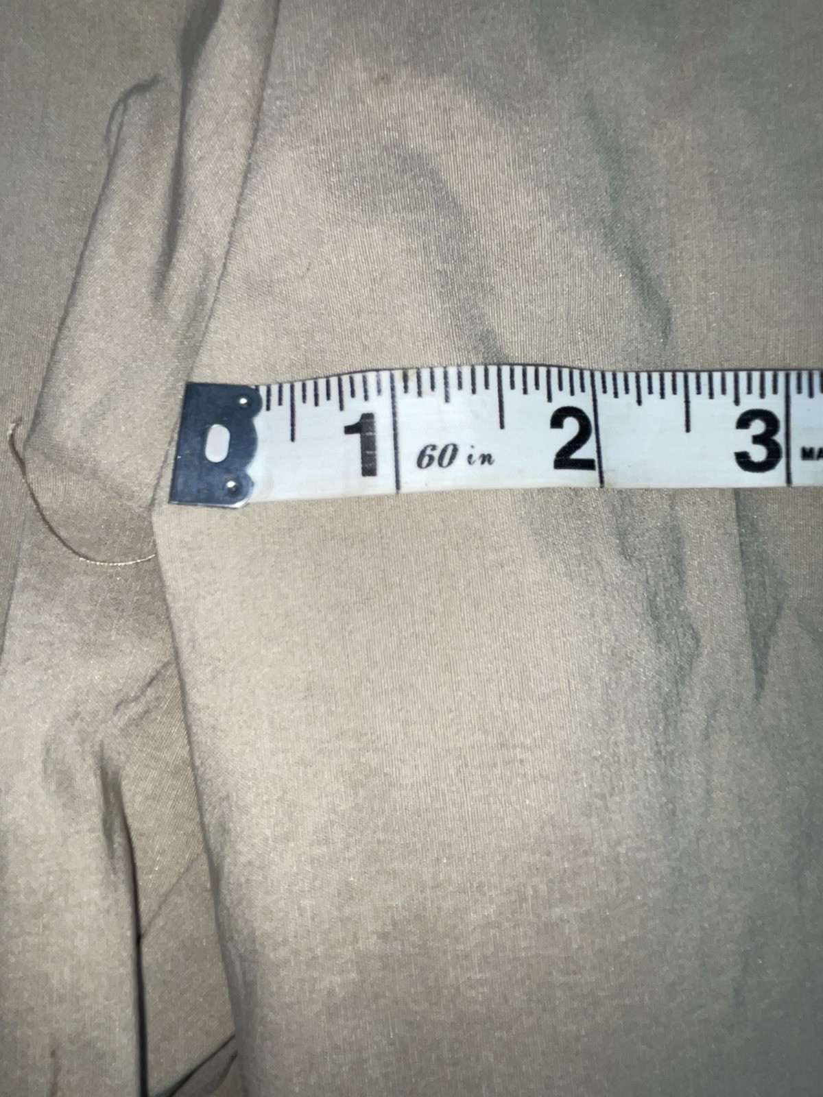 New Vintage Beige 1849 Polyester Pants #3443 XX-45