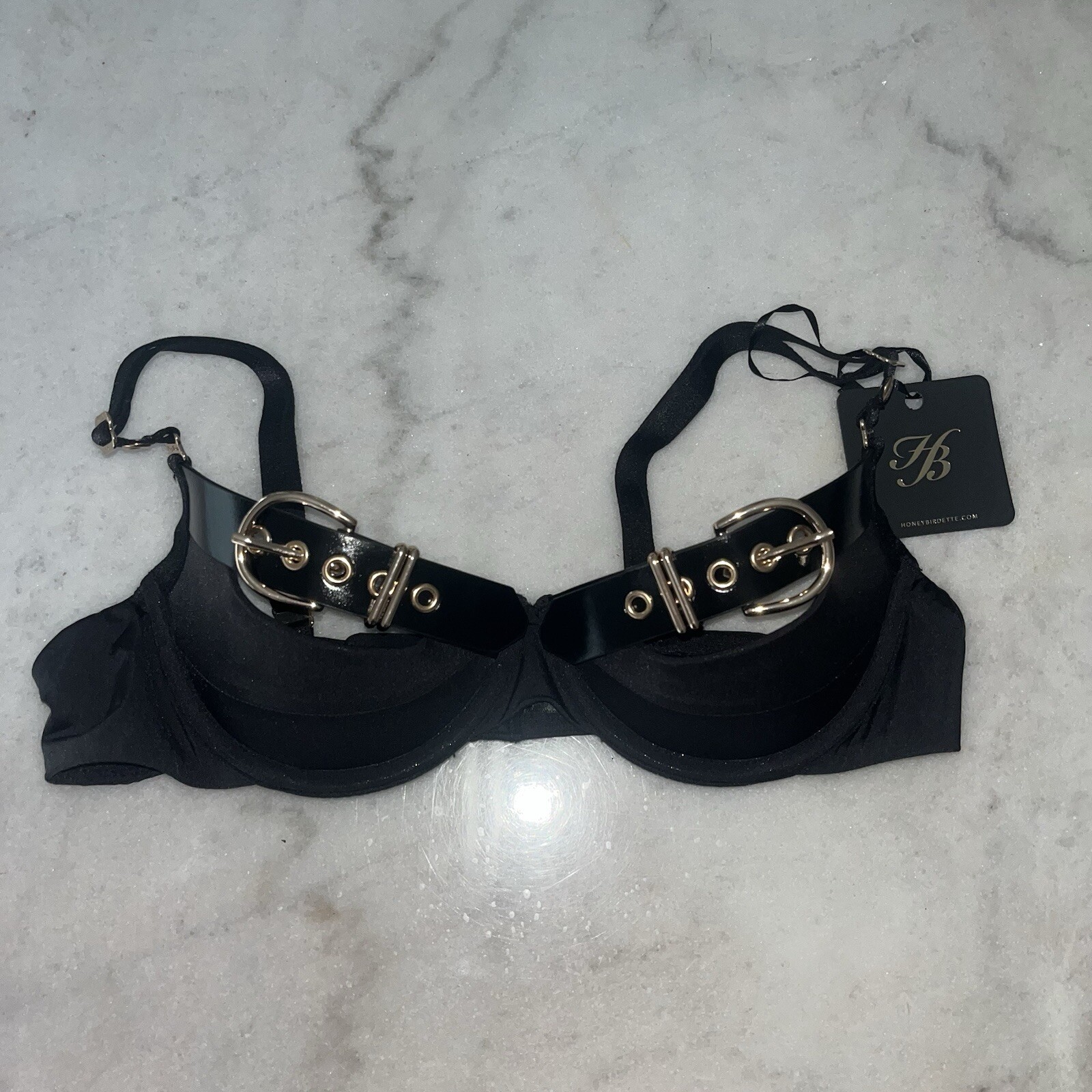 New Honey Birdette Tori 1/4 Cup Bra Size 12c/34c/34c/75c